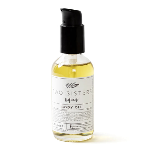 Two Sisters Naturals Large Body Oil
